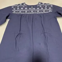 刺繍入りネイビーエプロンのサムネイル