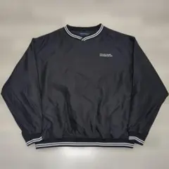 ナイロンジャケット ブルゾン プルオーバー 黒 XL