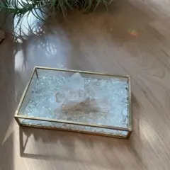 ヒマラヤ マニカラン産 ピンク系 水晶 クラスター 浄化セット 天然石 原石