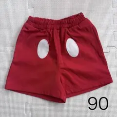 【新品未使用】バースデイ ディズニー ミッキー ショート パンツ 90