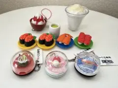 【くら寿司】ビッくらポン 景品 10点セット ワンピースコラボ お寿司消しゴム