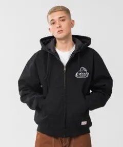 (コムドットゆうた着用)XLARGE アクティブジャケット　ブラックのサムネイル