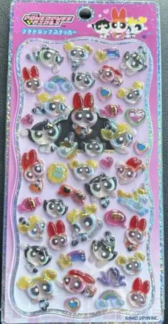 正規品 プチドロップステッカー パワーパフガールズ