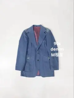 90s デニムテーラードジャケット ヴィンテージ古着