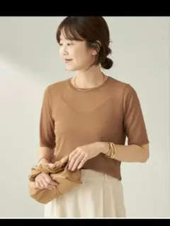 Plage sheer mesh TEEのサムネイル