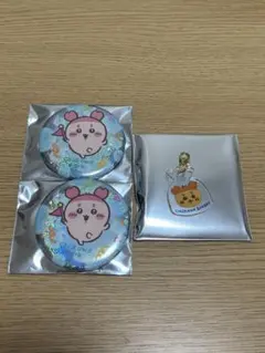 古本屋(カニ) ちいかわパーク 缶バッジ ちいかわベーカリー アクリルチャーム