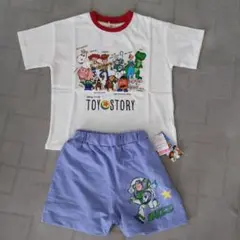 しまむら キッズ 半袖 Tシャツ 短パン ハーフパンツ セット 110 新品