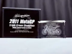 Honda 2011 Moto GP クリスタル　非売品　レア　希少　ホンダのサムネイル