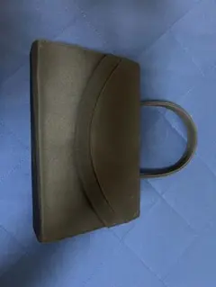 【美品】ブラックフォーマル ハンドバッグ 冠婚葬祭 マナーバッグ 葬儀 法事 黒