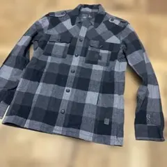 G-Star RAW ネルシャツ チェック柄 グレー