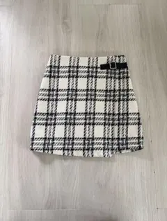 INGNI チェック柄 ミニスカート