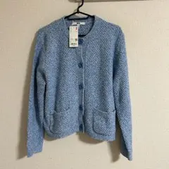 ユニクロ UNIQLO ニットショートジャケット L 新品