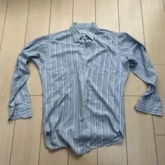 Christian Dior ストライプ 長袖シャツ M 古着