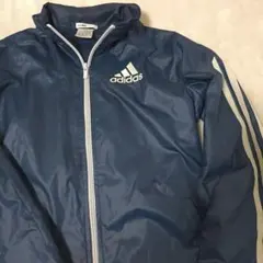 adidas ネイビー ウィンドブレーカー