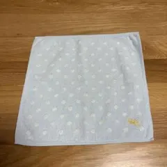 ポロ ラルフローレン 水色 ドット柄 ハンカチ