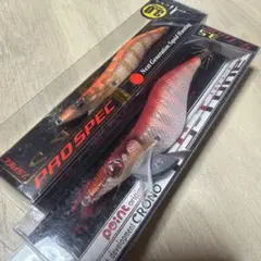 廃盤 エギ クロノ Sチューン 3.5号 讃岐かまたまレッド - メルカリ