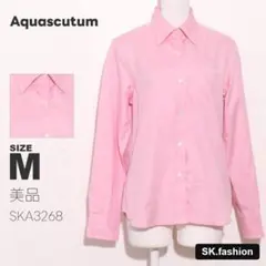 美品 Aquascutum トップス Tシャツ　長袖　胸ポケット付き　刺繍のサムネイル