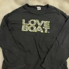 LOVE BOAT 長袖カットソー 黒