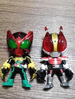 仮面ライダーオーズ 仮面ライダー電王 デフォルメフィギュア 2体セット