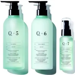 Q+ クオリタス シャンプー トリートメント ダメージケア ヘアミルク