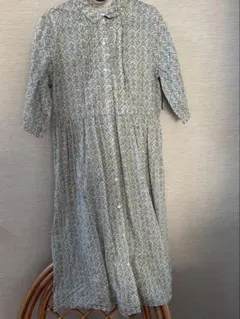 未使用 極美品 ハウピア 鳥手紙柄ワンピース 31,900円 日本製 - メルカリ