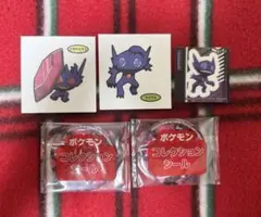 【新品未使用】ポケモンパンシール&スナック菓子シール等　ヤミラミ•メガヤミラミ