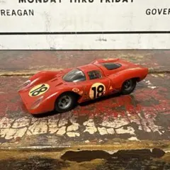 アサヒ玩具 フェラーリ ル・マン仕様 ブリキ 日本製 28㎝ 当時物