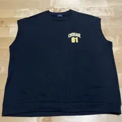 BACK NUMBER スウェットベスト