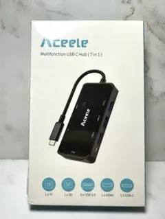 【新品未開封】Aceele 7-in-1 多機能 USB-C ハブ