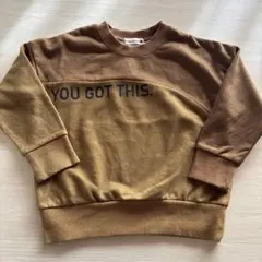 branshes トレーナー 110サイズ ブラウン