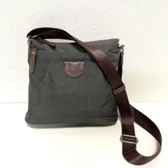 ◎ELLE◎ショルダーバッグ◎軽量◎ポリエステル×牛革◎のサムネイル