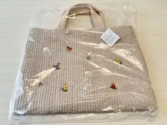 フェイラー × ピオヌンナル トートバッグ MIMI バッグ ライトグレー