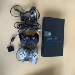 PlayStation 2 本体 コントローラー付き メモリー付き　電源起動有り
