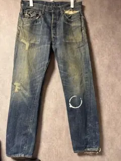 Levi's リーバイス 花火刺繍 501XX BIGE W33 赤耳 - メルカリ