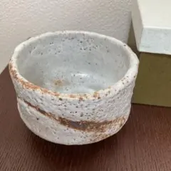 李朝茶碗 鳥嶺窯 仙吉 共箱 抹茶碗(27y) - メルカリ