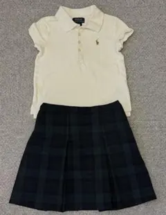 【ラルフローレン】ポロシャツ&【シップス】スカート　セット