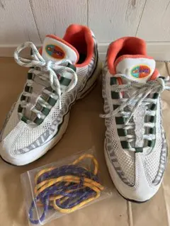 Nike Air Max 95 ERA ホワイト/グリーン/オレンジ