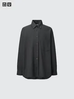 ユニクロU　ツイルオーバーサイズチェックシャツ（長袖）　XL　新品未使用