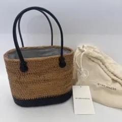 限定価格 新品未使用 ザ ディレッタント ショルダーバッグ 黒×ベージュ 