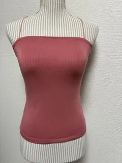 IST キャミソール くすみピンク レーヨン混のサムネイル