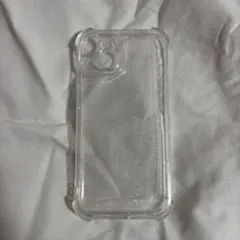 透明グリッターiPhone15ケース