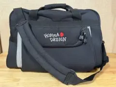 n102/極美品★HONMA DESIGN刺繍入り ボストンバッグ2WAYのサムネイル