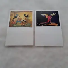 ディズニーポストカード 1983年 2枚セット