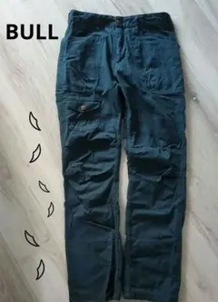 新品タグなし BULL カーゴスタイル ダークグリーンパンツ