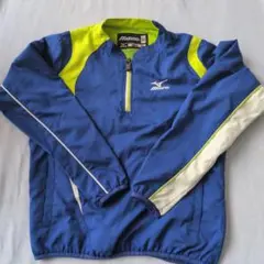Mizuno 野球用ジャケット 140 青/黄シャカシャカ