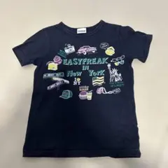 easyfreak Tシャツ ニューヨーク柄 ブラック　110cmのサムネイル