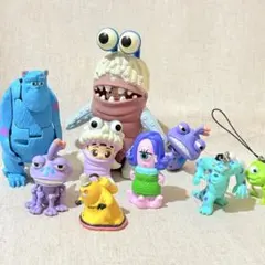 モンスターズインク　フィギュア　キーホルダー　ストラップ　まとめ売り