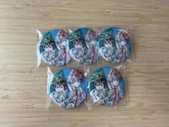 僕のヒーローアカデミア ヒロアカ 緑谷出久 轟焦凍 缶バッチ 5点セット