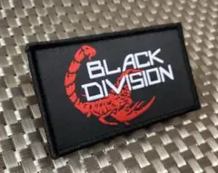 BLACK DIVISION スコーピオン ワッペン 刺繍ベルクロパッチ - メルカリ