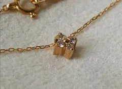ete ブライト 0.05ct ダイヤモンド ネックレス K18PGのサムネイル